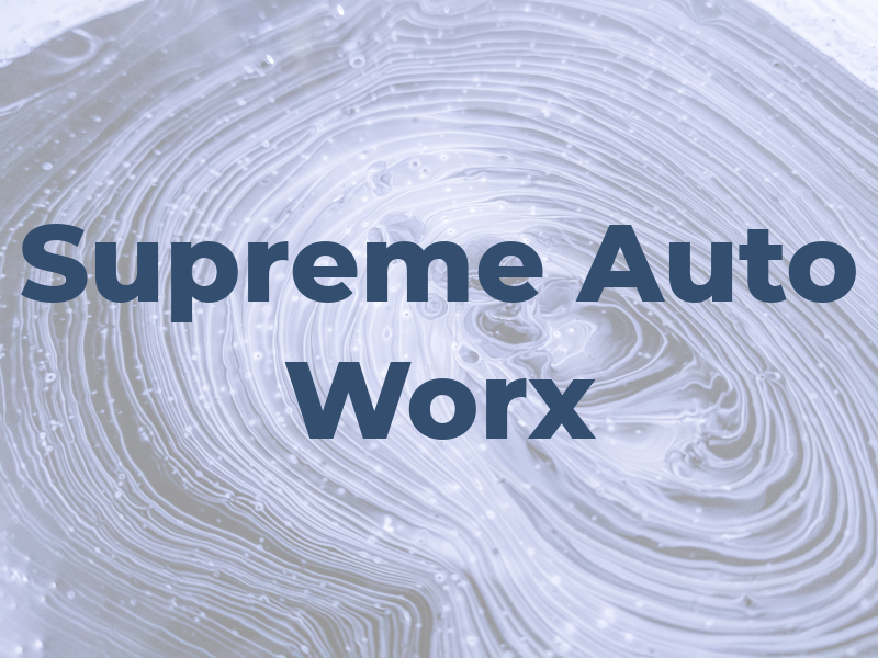 Supreme Auto Worx