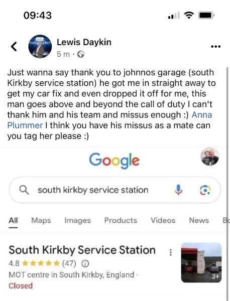 South Kirkby Service Station