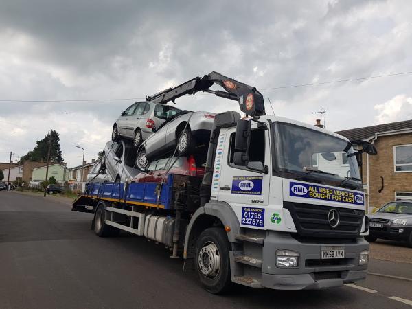 RML Sheerness Kent FOR Quick Cash CAR & VAN Scrap Buyers Today