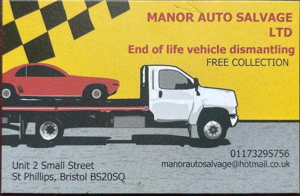 Manor Auto Salvage & Recycling Ltd