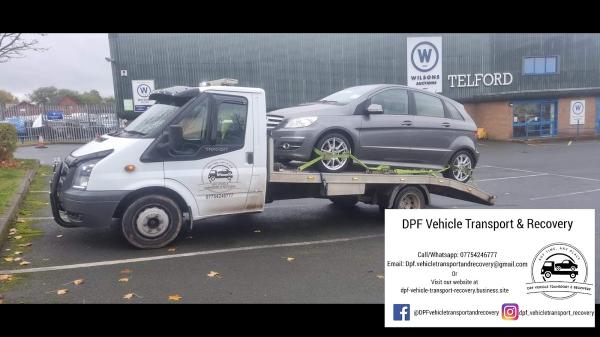 DPF Vehicle Transport & Recovery