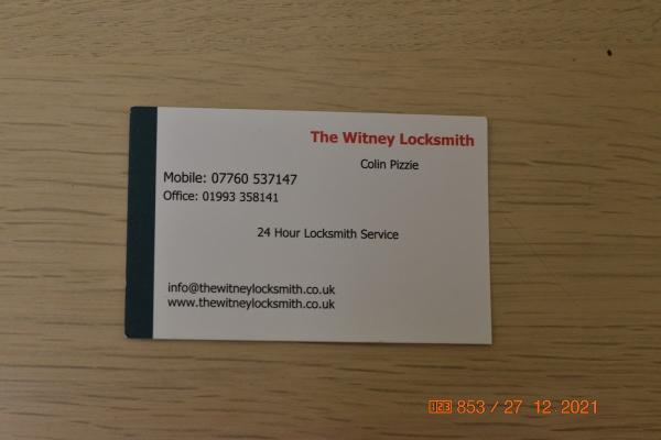 The Witney Locksmith