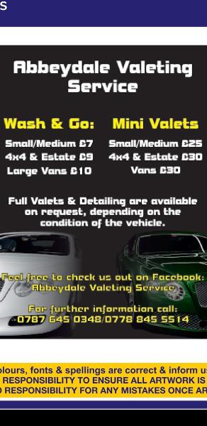 Abbeydale Valeting Services