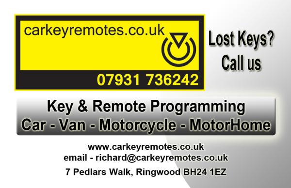 Car Key Remotes