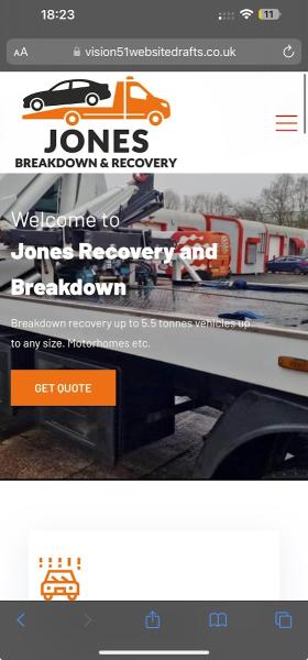 Jones Recovery