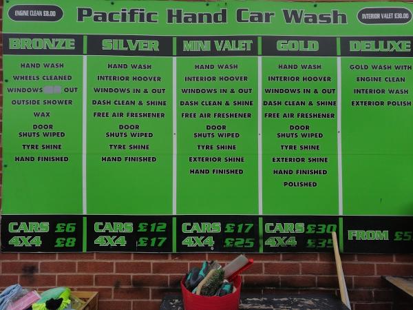 Pacific Hand Car Wash