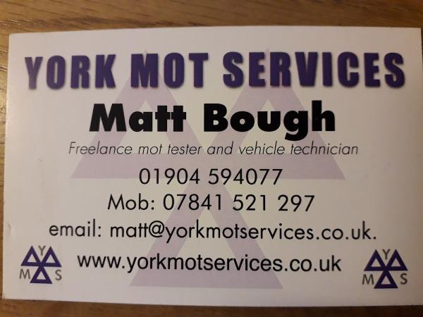 York Mot Services