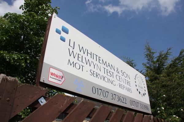 LJ Whiteman & Son Welwyn Test Centre