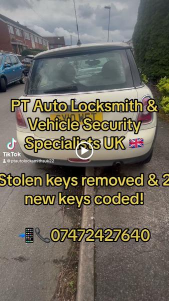 P.T. Auto Locksmith Specialists UK