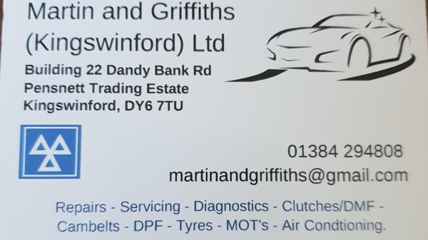 Martin and Griffiths (Kingswinford) Ltd.