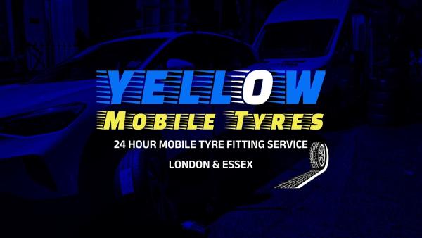 Yellow 24HR Mobile Tyre Fitting Service Greater London