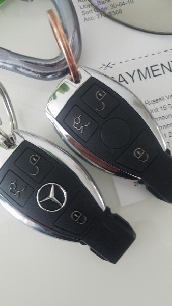Replacement Mercedes Keys