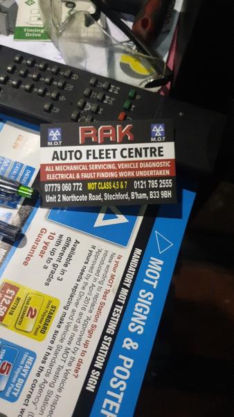 RAK Auto Fleet Centre