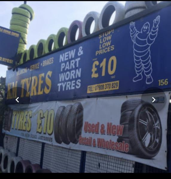 K-Tyres NEW AND Used Tyres Vehicle Service Also Available