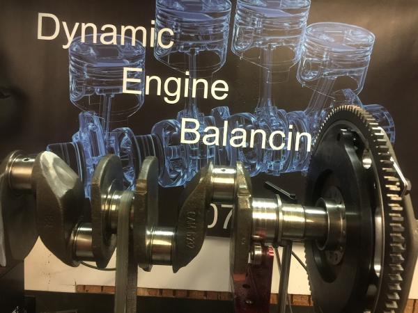 Crankshaft Balancing Dynamic Engine Balancing