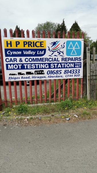 H P Price Cynon Valley Ltd