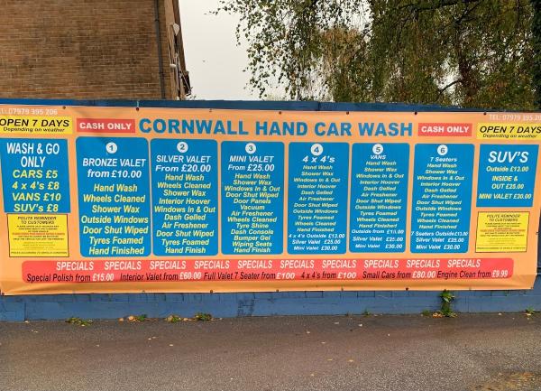 Cornwall Hand Carwash