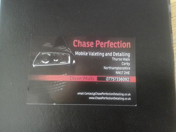 Chase Perfection Detailing