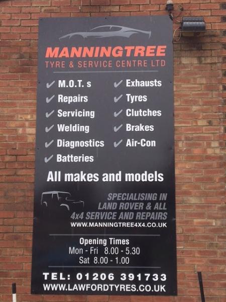 Manningtree Tyre & Service Centre Ltd