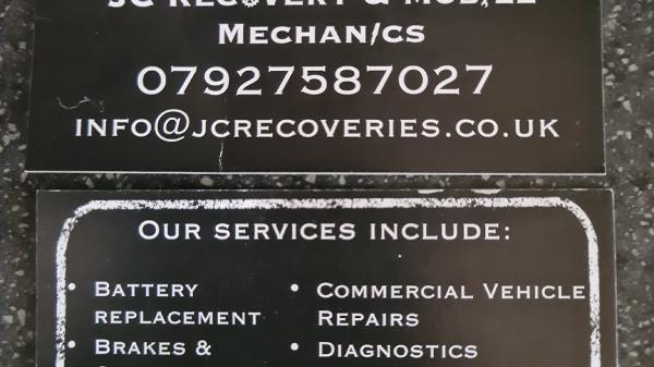 JC Recovery & Mobile Mechanics