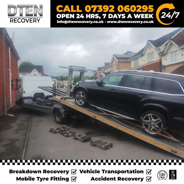 Dten Vehicle Breakdown Recovery and Mobile Tyre Fitting