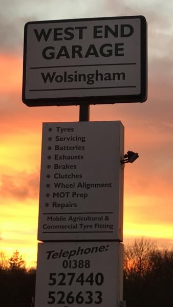 West End Garage Wolsingham