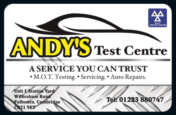 Andy's Test Centre