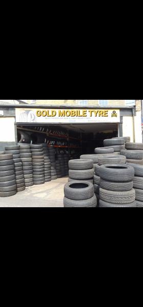 Gold Mobile Tyre