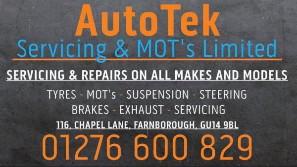 Autotek Servicing & M O T's Ltd