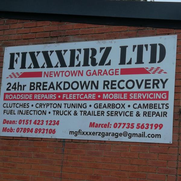Fixxxerz Ltd. Newtown Garage 24h Breakdownservice