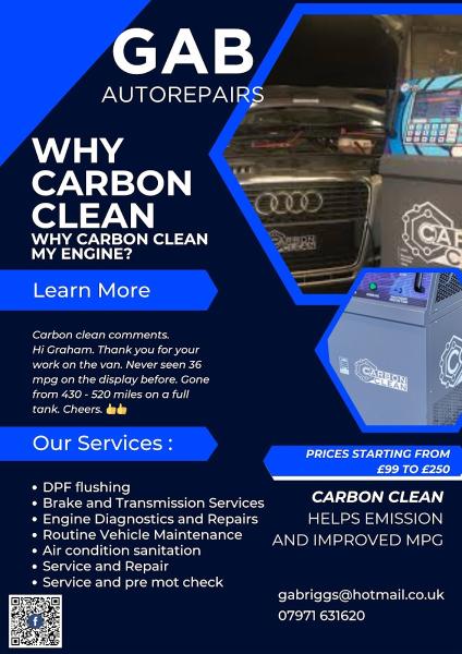 GAB Auto Repairs & Carbon Cleaning Dpf