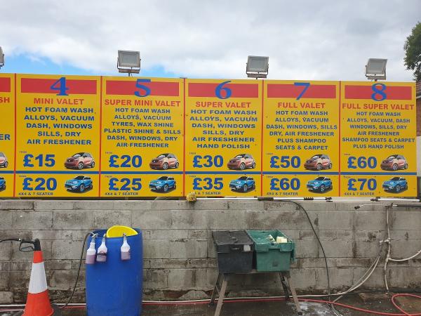 Blackburn Car Wash Valeting