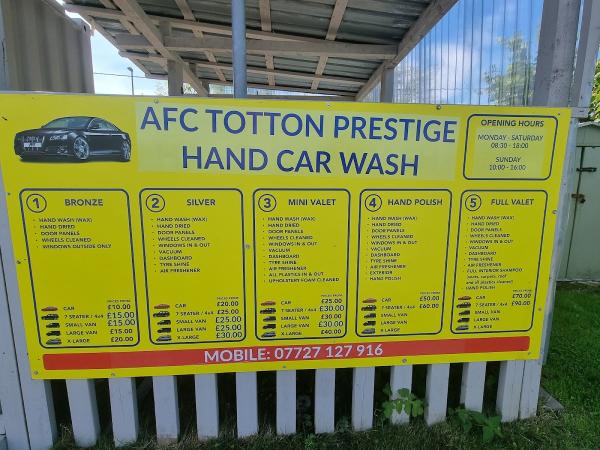Totton & Eling Hand Car Wash and Valeting Centre