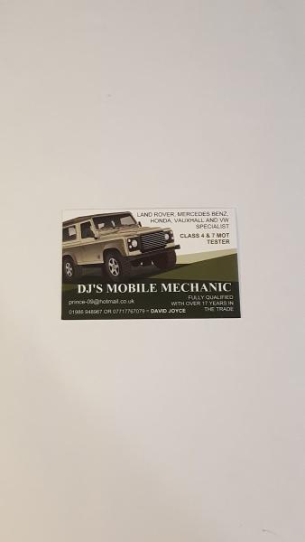 Dj's Mobile Mechanic