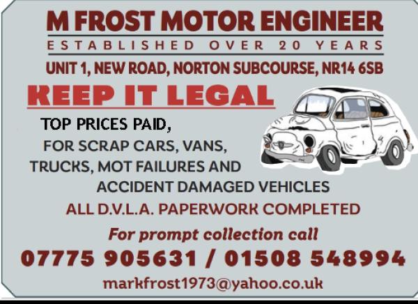 Mark Frost Motor Engineer