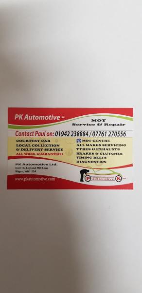 P K Automotive Ltd