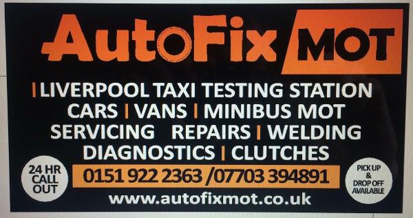 Autofix MOT Ltd. Liverpool Taxi Testing Station. Class 4