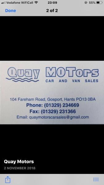 Quay Motors Ltd