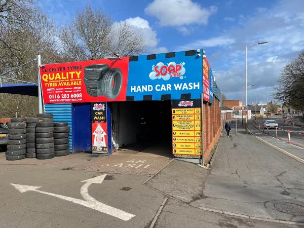 Leicester Tyres & Soap Stars Car Wash