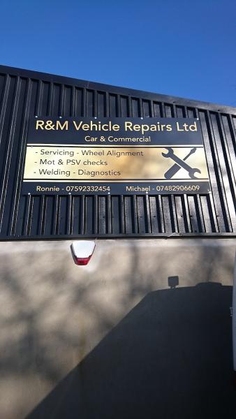 R&M Vehicle Repairs LTD Car & Commercial