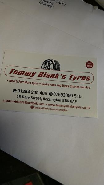 Tommy Blank's Tyres