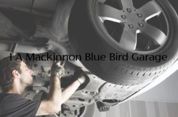 I A Mackinnon Blue Bird Garage