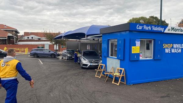 Hand Car Wash at Morrison's Fishponds