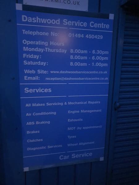 Dashwood Service Centre