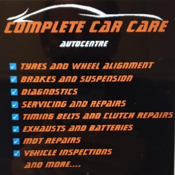 Complete Car Care Autocentre Ltd