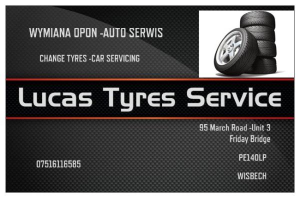 Lucas Tyres Service.
