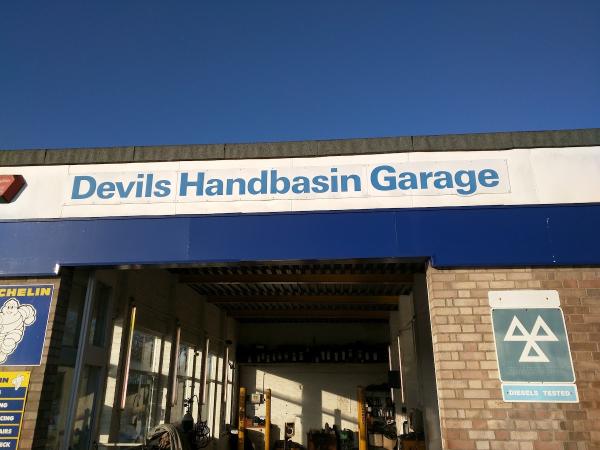 The Devil's Handbasin Garage