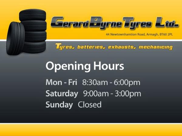 Gerard Byrne Tyres