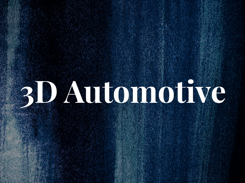 3D Automotive