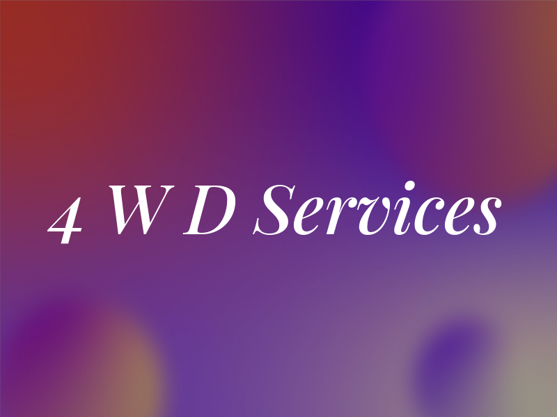 4 W D Services